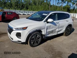 ✅ 2019 Hyundai Santa Fe Ultimate • VIN: 5NMS53AAXKH116022 • Lot: 70222695. Wystawiony na Copart z przebiegiem Nie podano. Bezpłatny archiwum sprzedaży aukcyjnych z USA i szczegółowy raport historii pojazdu na DreamBid. Zdjęcie 1.