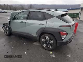 2024 Hyundai Kona SEL with VIN KM8HBCAB7RU055383, listed as a Copart auction lot 86616384 with Not provided miles and Salvage title. Bid and sale history available at DreamBid. Image 2.
