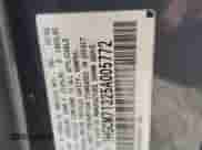 2005 Honda Accord LX with VIN 1HGCM71325A005772, listed as a Copart auction lot 53085135 with 147,066 mi miles and Salvage title. Bid and sale history available at DreamBid. Image 12.