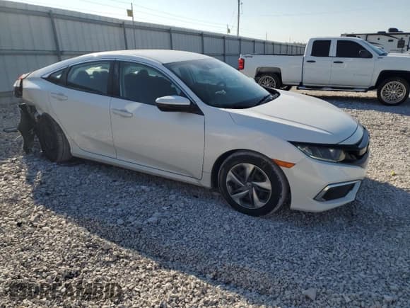 ✅ 2019 Honda Civic LX • VIN: 2HGFC2F6XKH514401 • Lot: 70624255. Listed on Copart with 91,478 mi. Free auction sales archive from the USA and detailed vehicle history report at DreamBid. Image 4.