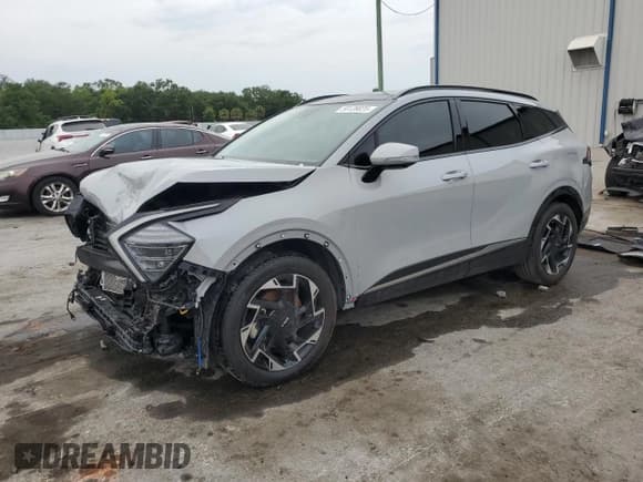 ✅ 2024 Kia Sportage SX-Prestige • VIN: 5XYK53DF4RG222803 • Lot: 58139025. Listed on Copart with Not provided. Free auction sales archive from the USA and detailed vehicle history report at DreamBid. Image 1.