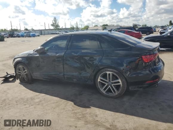 ✅ 2018 Audi A3 Premium • VIN: WAUB8GFF7J1056371 • Lot: 82082255. Listed on Copart with 66,425 mi. Free auction sales archive from the USA and detailed vehicle history report at DreamBid. Image 2.