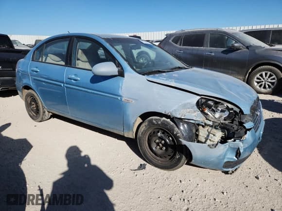 ✅ 2007 Hyundai Accent GLS • VIN: KMHCN46C87U112745 • Lot: 85742115. Listed on Copart with 165,738 mi. Free auction sales archive from the USA and detailed vehicle history report at DreamBid. Image 4.
