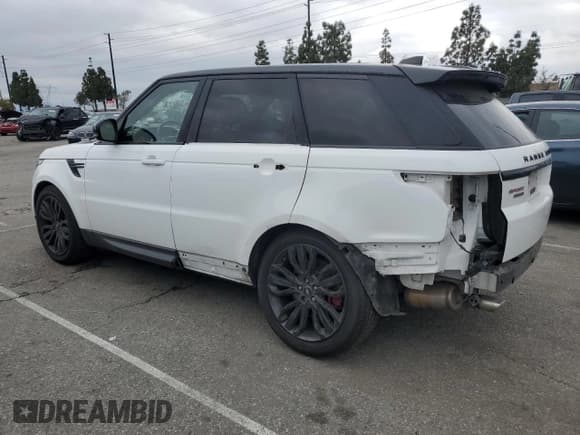 ✅ 2017 Land Rover Range Rover Sport • VIN: SALWR2FE7HA146019 • Lot: 55641295. Listed on Copart with 76,714 mi. Free auction sales archive from the USA and detailed vehicle history report at DreamBid. Image 2.