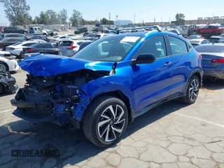 ✅ 2019 Honda HR-V Sport • VIN: 3CZRU5H1XKG715334 • Lot: 43332924. Listed on IAAI with 42,176 mi. Free auction sales archive from the USA and detailed vehicle history report at DreamBid. Image 2.