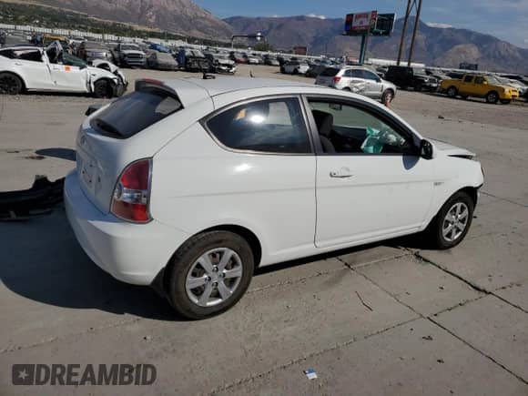 2010 Hyundai Accent GS with VIN KMHCM3AC2AU162746, listed as a Copart auction lot 75228044 with Not provided miles and Salvage title. Bid and sale history available at DreamBid. Image 3.