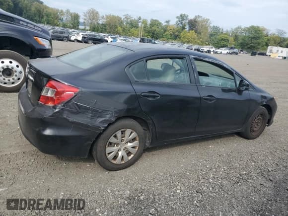 ✅ 2012 Honda Civic LX • VIN: 2HGFB2F53CH594734 • Lot: 81476125. Wystawiony na Copart z przebiegiem 213 536 mil. Bezpłatny archiwum sprzedaży aukcyjnych z USA i szczegółowy raport historii pojazdu na DreamBid. Zdjęcie 3.