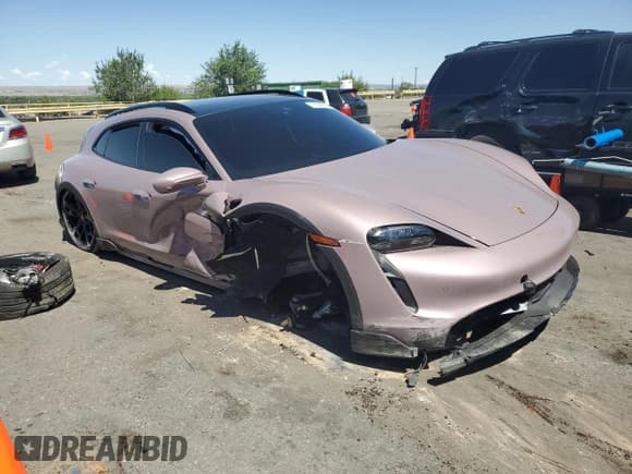 ✅ 2023 Porsche Taycan 4S • VIN: WP0BB2Y15PSA65391 • Lot: 66946885. Listed on Copart with 8,360 mi. Free auction sales archive from the USA and detailed vehicle history report at DreamBid. Image 4.