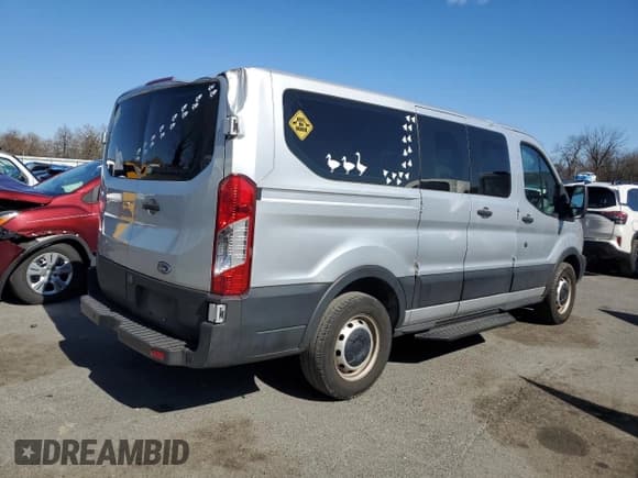 ✅ 2019 Ford Transit Passenger XL • VIN: 1FMZK1ZM5KKB14740 • Lot: 47195585. Listed on Copart with 36,109 mi. Free auction sales archive from the USA and detailed vehicle history report at DreamBid. Image 3.