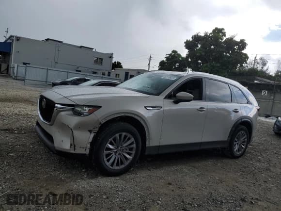✅ 2025 Mazda CX-90 Preferred • VIN: JM3KKBHD9S1240934 • Lot: 80118625. Listed on Copart with 1,634 mi. Free auction sales archive from the USA and detailed vehicle history report at DreamBid. Image 1.