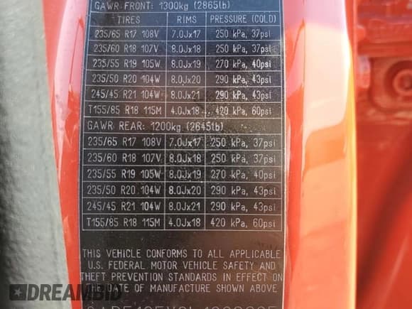 ✅ 2020 Jaguar E-Pace Checkered Flag Edition • VIN: SADF12FX2L1003685 • Лот: 68111145. Опубликован ранее на Copart с пробегом 62 793 миль. Бесплатный доступ к архиву аукционных продаж из США и подробный отчёт об истории автомобиля на DreamBid. Изображение 12.