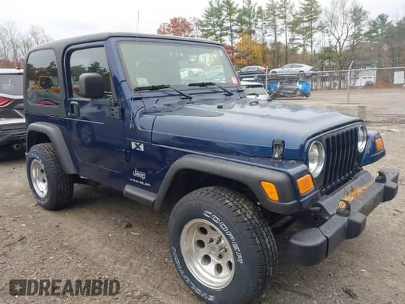 2004 Jeep Wrangler X с VIN 1J4FA39S34P776434, выставлен на аукционе IAAI как лот 43592417 с пробегом 47 593 миль миль и . История ставок и продаж доступна на DreamBid. Изображение 1.
