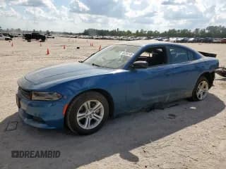 ✅ 2023 Dodge Charger SXT • VIN: 2C3CDXBG7PH515608 • Lot: 85295145. Listed on Copart with 54,350 mi. Free auction sales archive from the USA and detailed vehicle history report at DreamBid. Image 1.