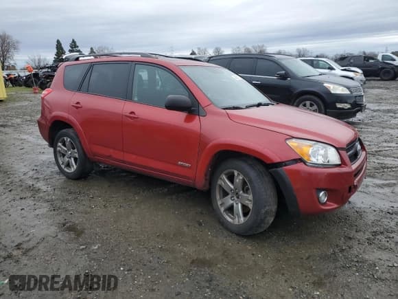 ✅ 2012 Toyota RAV4 Sport • VIN: 2T3WK4DV2CW017111 • Lot: 43661105. Listed on Copart with 89,536 mi. Free auction sales archive from the USA and detailed vehicle history report at DreamBid. Image 4.