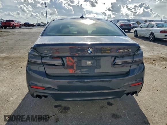 ✅ 2020 BMW 5 Series M550i xDrive • VIN: WBAJS7C03LCE13617 • Lot: 95113165. Listed on Copart with 55,171 mi. Free auction sales archive from the USA and detailed vehicle history report at DreamBid. Image 6.