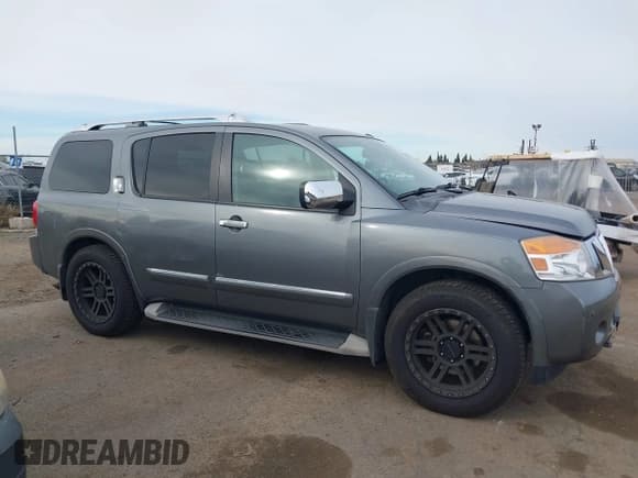 ✅ 2013 Nissan Armada Platinum • VIN: 5N1BA0NF6DN613442 • Lot: 43839546. Listed on IAAI with 249,427 mi. Free auction sales archive from the USA and detailed vehicle history report at DreamBid. Image 12.