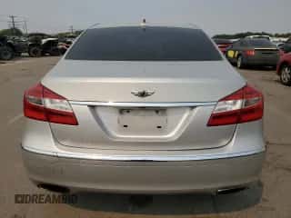 2012 Hyundai Genesis 3.8L z VIN KMHGC4DD7CU181696, wystawiony jako Copart lot #69582884 z przebiegiem 130 947 mil mil oraz Szkoda całkowita • Salvage title. Historia ofert i sprzedaży dostępna na DreamBid. Obrazek 6.