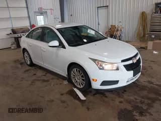 2014 Chevrolet Cruze ECO with VIN 1G1PH5SB2E7449142, listed as a IAAI auction lot 42586647 with 69,702 mi miles and . Bid and sale history available at DreamBid. Image 1.