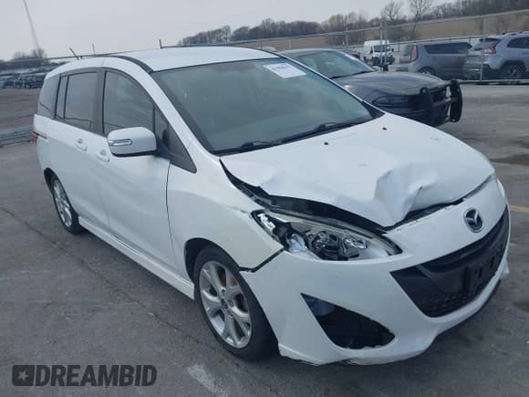 ✅ 2013 Mazda 5 Touring • VIN: JM1CW2CL7D0149735 • Lot: 41958617. Listed on IAAI with 120,488 mi. Free auction sales archive from the USA and detailed vehicle history report at DreamBid. Image 1.