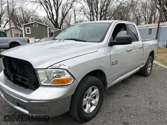✅ 2018 Ram 1500 Big Horn • VIN: 1C6RR7GG2JS306980 • Lot: 41597761. Listed on IAAI with 197,505 mi. Free auction sales archive from the USA and detailed vehicle history report at DreamBid. Image 2.