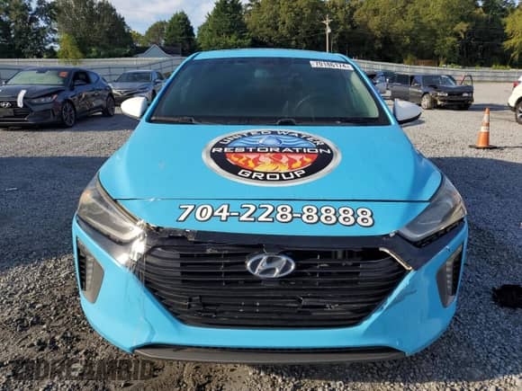 2017 Hyundai Ioniq Limited z VIN KMHC85LC0HU044086, wystawiony jako Copart lot #70186174 z przebiegiem 149 770 mil mil oraz Szkoda całkowita • Salvage title. Historia ofert i sprzedaży dostępna na DreamBid. Obrazek 5.