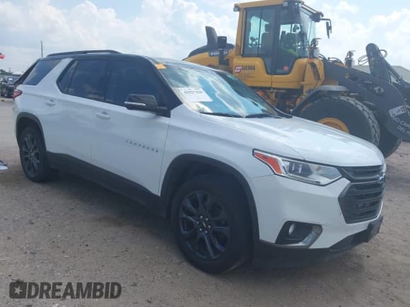 ✅ 2020 Chevrolet Traverse RS • VIN: 1GNERJKW1LJ216870 • Lot: 42927420. Listed on IAAI with 83,893 mi. Free auction sales archive from the USA and detailed vehicle history report at DreamBid. Image 1.