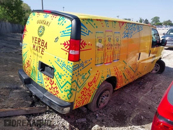 ✅ 2020 Chevrolet Express Cargo • VIN: 1GCZGGFG7L1244808 • Lot: 39556029. Listed on IAAI with 49,257 mi. Free auction sales archive from the USA and detailed vehicle history report at DreamBid. Image 4.