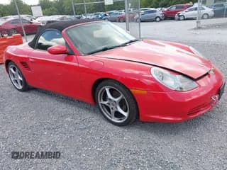 ✅ 2004 Porsche Boxster • VIN: WP0CA29804U620182 • Lot: 42668620. Listed on IAAI with 40,387 mi. Free auction sales archive from the USA and detailed vehicle history report at DreamBid. Image 1.