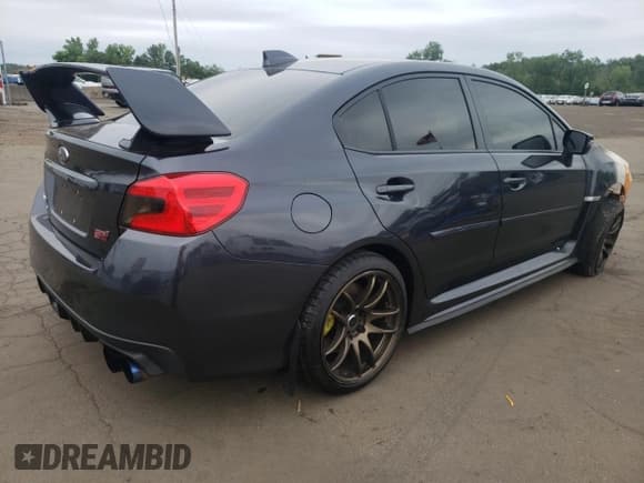 ✅ 2018 Subaru WRX STI Limited • VIN: JF1VA2W69J9823474 • Lot: 61425765. Listed on Copart with Not provided. Free auction sales archive from the USA and detailed vehicle history report at DreamBid. Image 3.