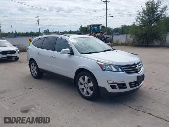 ✅ 2016 Chevrolet Traverse LTZ • VIN: 1GNKVJKD7GJ181898 • Lot: 43113001. Wystawiony na IAAI z przebiegiem 76 990 mil. Bezpłatny archiwum sprzedaży aukcyjnych z USA i szczegółowy raport historii pojazdu na DreamBid. Zdjęcie 1.