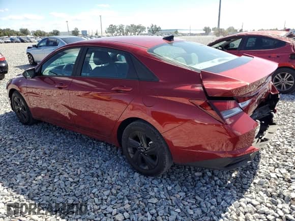 2023 Hyundai Elantra SEL z VIN KMHLM4AG1PU627194, wystawiony jako Copart lot #89718995 z przebiegiem 17 254 mil mil oraz Szkoda całkowita • Salvage title. Historia ofert i sprzedaży dostępna na DreamBid. Obrazek 2.