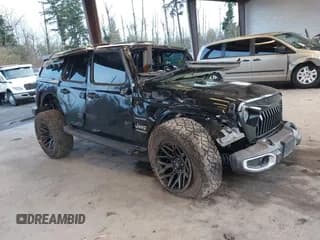 ✅ 2019 Jeep Wrangler Unlimited Sahara • VIN: 1C4HJXEN8KW607079 • Lot: 43822548. Listed on IAAI with 65,147 mi. Free auction sales archive from the USA and detailed vehicle history report at DreamBid. Image 1.