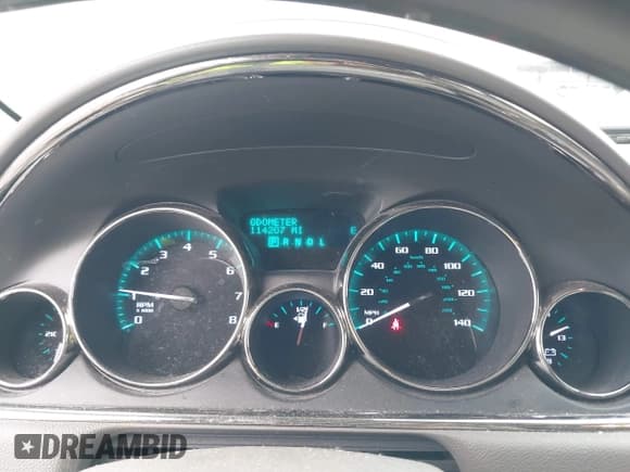 ✅ 2014 Buick Enclave Premium • VIN: 5GAKRCKD9EJ312806 • Lot: 43557912. Listed on IAAI with 114,207 mi. Free auction sales archive from the USA and detailed vehicle history report at DreamBid. Image 7.