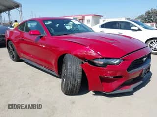 ✅ 2021 Ford Mustang EcoBoost • VIN: 1FA6P8TH7M5125744 • Lot: 42520877. Listed on IAAI with 31,953 mi. Free auction sales archive from the USA and detailed vehicle history report at DreamBid. Image 1.