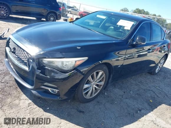 ✅ 2014 Infiniti Q50 Premium • VIN: JN1BV7AP9EM674388 • Lot: 43329851. Listed on IAAI with 213,850 mi. Free auction sales archive from the USA and detailed vehicle history report at DreamBid. Image 17.