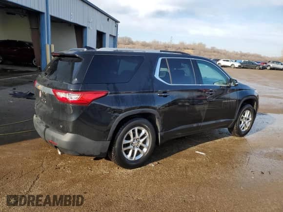 2018 Chevrolet Traverse LT Cloth z VIN 1GNERGKW8JJ165478, wystawiony jako Copart lot #43942435 z przebiegiem 71 645 mil mil oraz Szkoda całkowita • Salvage title. Historia ofert i sprzedaży dostępna na DreamBid. Obrazek 3.