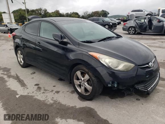 ✅ 2013 Hyundai Elantra GLS • VIN: 5NPDH4AE0DH242114 • Lot: 85661825. Listed on Copart with 143,784 mi. Free auction sales archive from the USA and detailed vehicle history report at DreamBid. Image 4.
