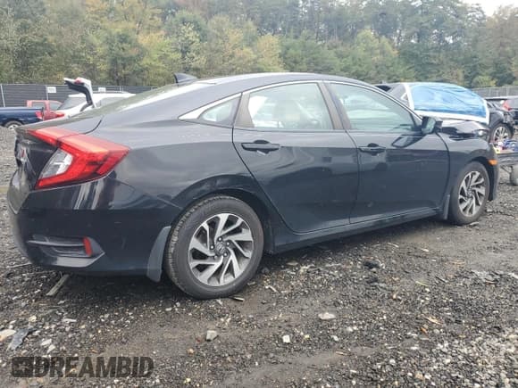 ✅ 2018 Honda Civic EX • VIN: 2HGFC2F76JH609870 • Lot: 86232375. Wystawiony na Copart z przebiegiem Nie podano. Bezpłatny archiwum sprzedaży aukcyjnych z USA i szczegółowy raport historii pojazdu na DreamBid. Zdjęcie 3.