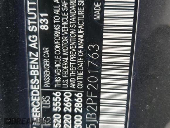 ✅ 2023 Mercedes-Benz E 450 • VIN: W1K1K5JB2PF201763 • Lot: 55448705. Listed on Copart with 6,712 mi. Free auction sales archive from the USA and detailed vehicle history report at DreamBid. Image 13.