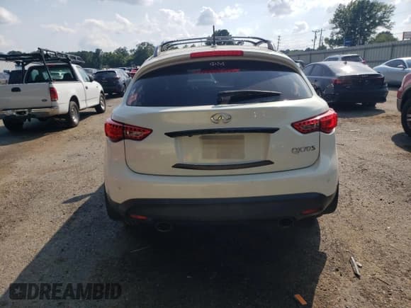 ✅ 2016 Infiniti QX70 • VIN: JN8CS1MU4GM670023 • Lot: 59185875. Listed on Copart with 123,880 mi. Free auction sales archive from the USA and detailed vehicle history report at DreamBid. Image 6.