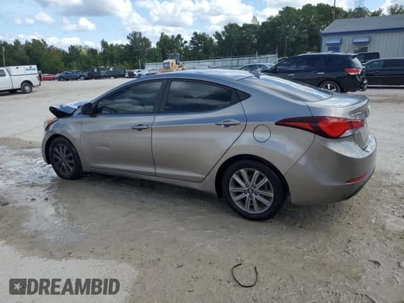 ✅ 2014 Hyundai Elantra SE • VIN: 5NPDH4AE6EH507264 • Lot: 80633675. Listed on Copart with 143,030 mi. Free auction sales archive from the USA and detailed vehicle history report at DreamBid. Image 2.
