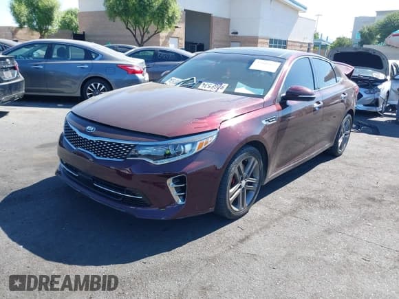 ✅ 2016 Kia Optima SXL Turbo • VIN: 5XXGV4L25GG089934 • Лот: 42840455. Опубликован ранее на IAAI с пробегом 52 710 миль. Бесплатный доступ к архиву аукционных продаж из США и подробный отчёт об истории автомобиля на DreamBid. Изображение 2.