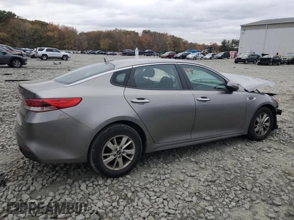 ✅ 2018 Kia Optima S • VIN: 5XXGT4L30JG210343 • Lot: 90350805. Listed on Copart with Not provided. Free auction sales archive from the USA and detailed vehicle history report at DreamBid. Image 3.