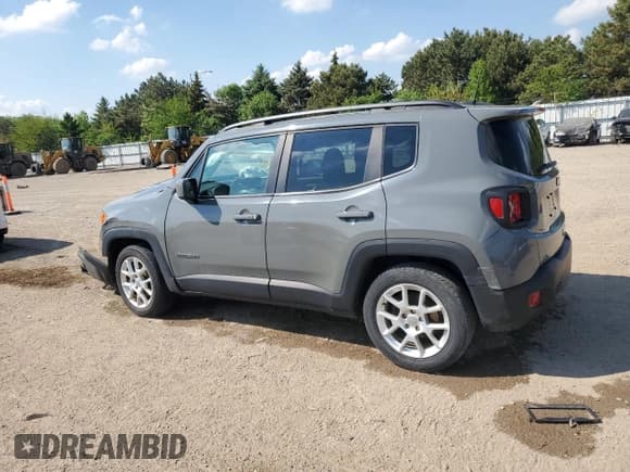 ✅ 2020 Jeep Renegade Latitude • VIN: ZACNJABB9LPL16788 • Lot: 56921635. Wystawiony na Copart z przebiegiem 56 708 mil. Bezpłatny archiwum sprzedaży aukcyjnych z USA i szczegółowy raport historii pojazdu na DreamBid. Zdjęcie 2.