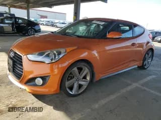 ✅ 2013 Hyundai Veloster Turbo • VIN: KMHTC6AE1DU178561 • Lot: 50097035. Wystawiony na Copart z przebiegiem 107 423 mil. Bezpłatny archiwum sprzedaży aukcyjnych z USA i szczegółowy raport historii pojazdu na DreamBid. Zdjęcie 1.