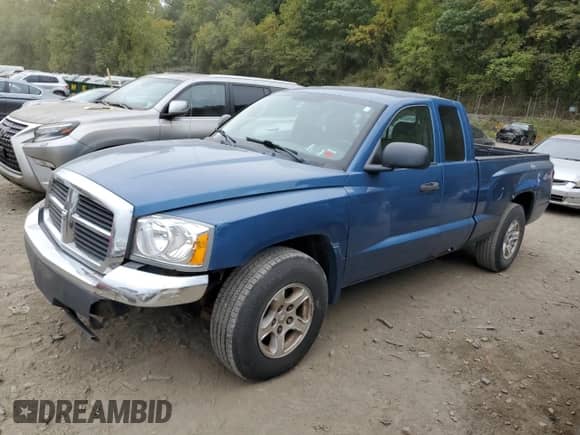 2005 Dodge Dakota SLT with VIN 1D7HW42N45S226092, listed as a Copart auction lot 70925024 with 173,041 mi miles and Clean title. Bid and sale history available at DreamBid. Image 1.