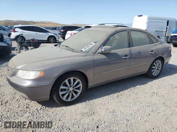 ✅ 2006 Hyundai Azera SE • VIN: KMHFC46F26A097236 • Лот: 65162185. Размещён на Copart с пробегом 125 233 миль миль. Получите бесплатный доступ к архиву аукционных продаж из США и посмотрите подробный отчёт об истории автомобиля на DreamBid. Изображение 1.