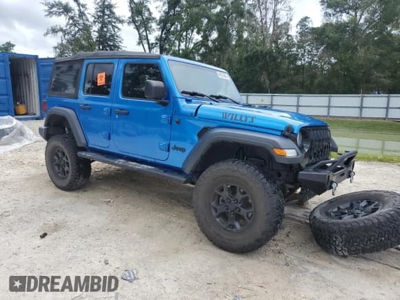 ✅ 2021 Jeep Wrangler Unlimited Sport S • VIN: 1C4HJXDN5MW817398 • Лот: 84553565. Опубликован ранее на Copart с пробегом 34 853 миль. Бесплатный доступ к архиву аукционных продаж из США и подробный отчёт об истории автомобиля на DreamBid. Изображение 4.