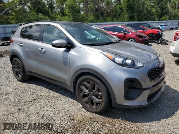 ✅ 2022 Kia Sportage Nightfall • VIN: KNDP63ACXN7955989 • Лот: 55705285. Опубликован ранее на Copart с пробегом 79 361 миль. Бесплатный доступ к архиву аукционных продаж из США и подробный отчёт об истории автомобиля на DreamBid. Изображение 4.