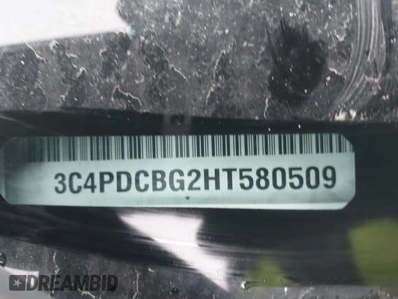 ✅ 2017 Dodge Journey SXT • VIN: 3C4PDCBG2HT580509 • Lot: 41836271. Listed on IAAI with Not provided. Free auction sales archive from the USA and detailed vehicle history report at DreamBid. Image 9.